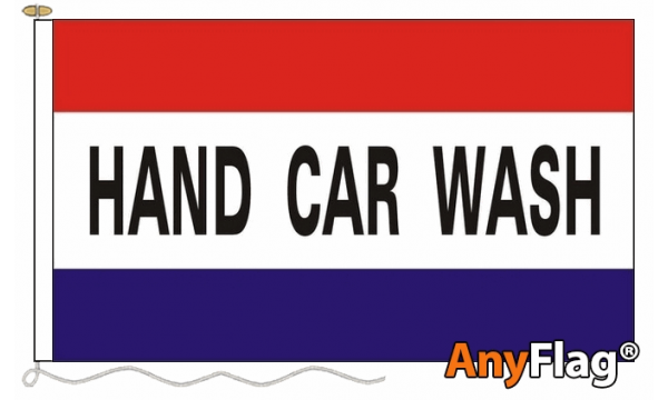 Hand Car Wash Custom Printed AnyFlag®